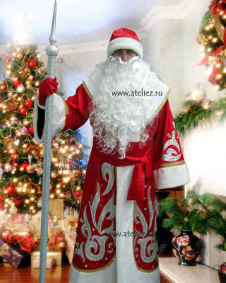 Маскрадный костюм Деда Мороза